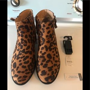 New Leopard Booties